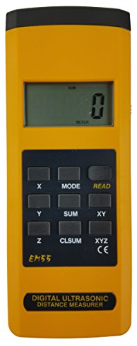 Cinta Métrica Electrónica Sinometer EM55 50 pies miniatura 1