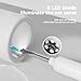 Ear Wax Removal, Ear Wax Removal Tool Camera with 1080P and 6 LED Lights, Ear Cleaner with 10 Replacement Tips, Earwax Removal Kit with Camera and 7 Pcs Ear Picks for Android/iOS