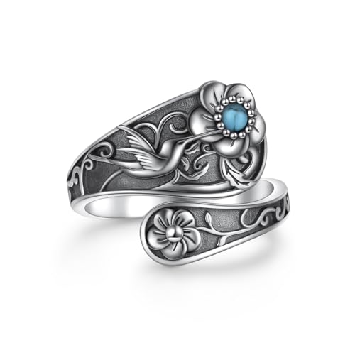Bague cuillère résolvant les problèmes de taille en argent 925