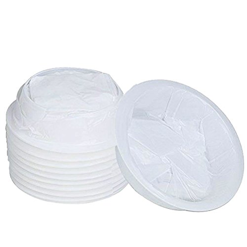 Pizies 10 Pack White Disposable Vomit Bag, 1000ML