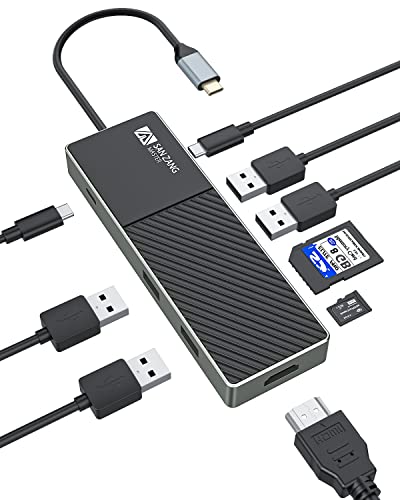Amazon | SAN ZANG MASTER USB C ハブ ドッキングステーション