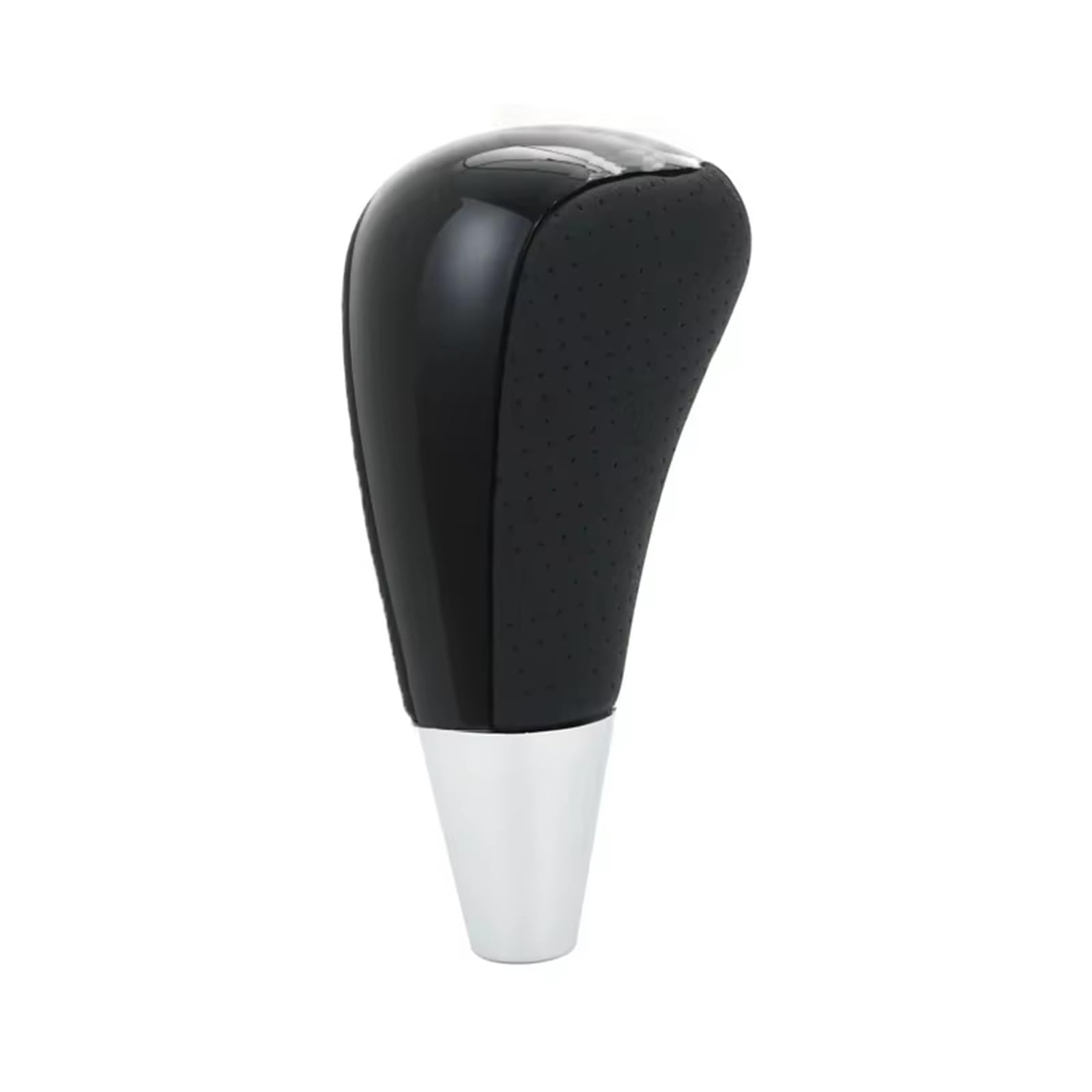 Pdurmbuab Black With Hole Gear Shift Knob Manual Leather Walnut Styling Abs Automatic Gear Stick Knob Handle For Corolla Camry/Harrier Fortuner Crown