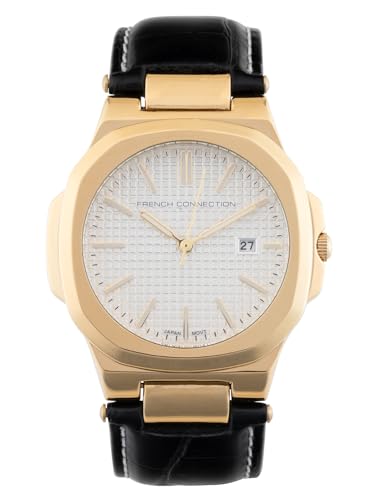 French Connection Analog Silver Dial Mens Watch-FCB2BL-S (B0D78MWQM2) Amazon Price History, Amazon Price Tracker