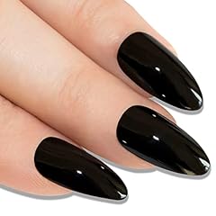 Falsche Nägel Bling Art Schwarz...