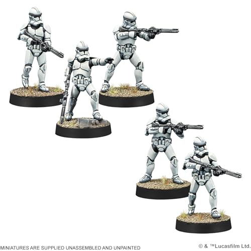 Clone Trooper Marksmen Star Wars Legion extension figurines jeu de societe Asmodee allemand - 3