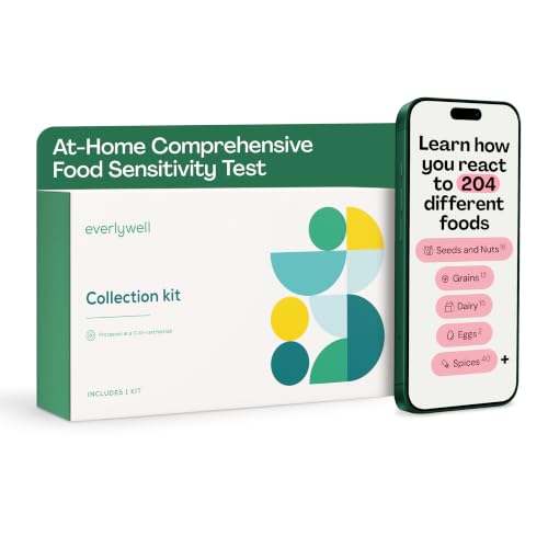 Everlywell Food Sensitivity Comprehensive Test - Learn How Your Body Responds to…