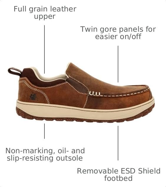 Image of ROCKY Dry-Strike SRX Composite Toe Work Shoe