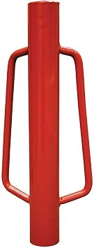 MAT 901147A Steel Head Fence Post Driver with Handles