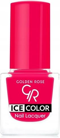 Golden Rose Ice Color Nail Lacquer No: 141 - Parlak Bitişli Mini Oje 6 ml