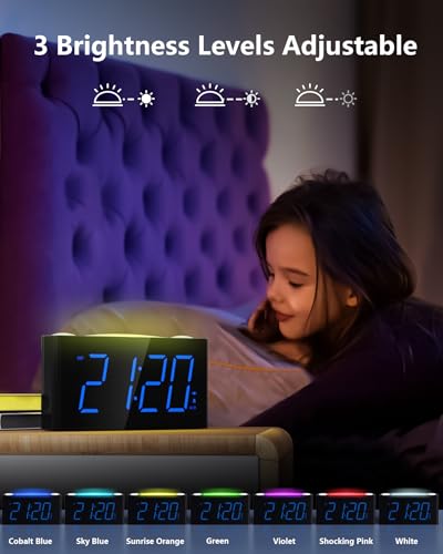 Alarms Clock with Vibrating Shaker