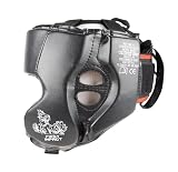 METAL BOXE - Kask bokserski dla juniorów, czarny