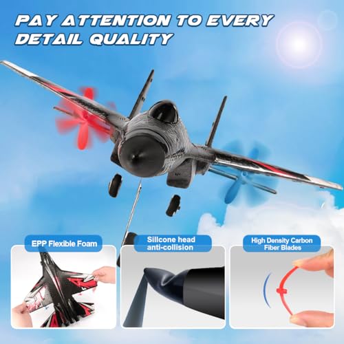 Image of Fremego Su-27 RC Airplane 2.4GHz 6-Axis Gyro Jet for Kids Adult Beginners