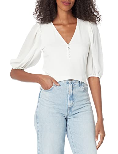 Joie Womens ESME TOP, Porcelain, M