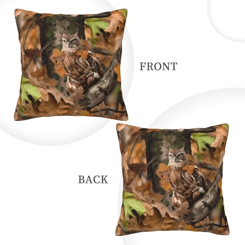 Housse de coussin velours côtelé camouflage : protège et décore - 4