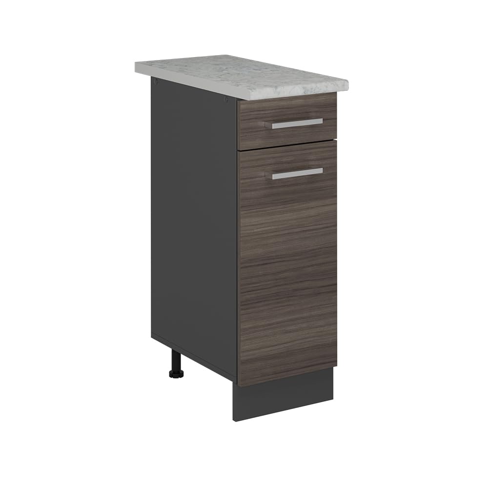 Vicco Kitchen base cabinet "Raul", Noble grey/Anthracite 30 cm — image 1