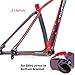 HIMALO 27.5er 29er Carbon Fiber Bike Frame 15''/17''/19'' Hardtail Mountain Bike Frame Disc Brake 12x142mm Thru Axle Frame XC Internal Routing(Yellow,29 * 19'')