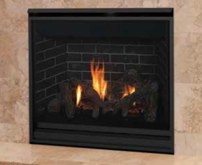Superior 45 Inch Traditional Top or Rear Direct-Vent Gas Fireplace - DRT3045DMP-E