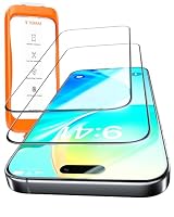 TORRAS for iPhone 16 Pro Screen Protector, UNBREAK TOP 9H Glass, 2 Pack