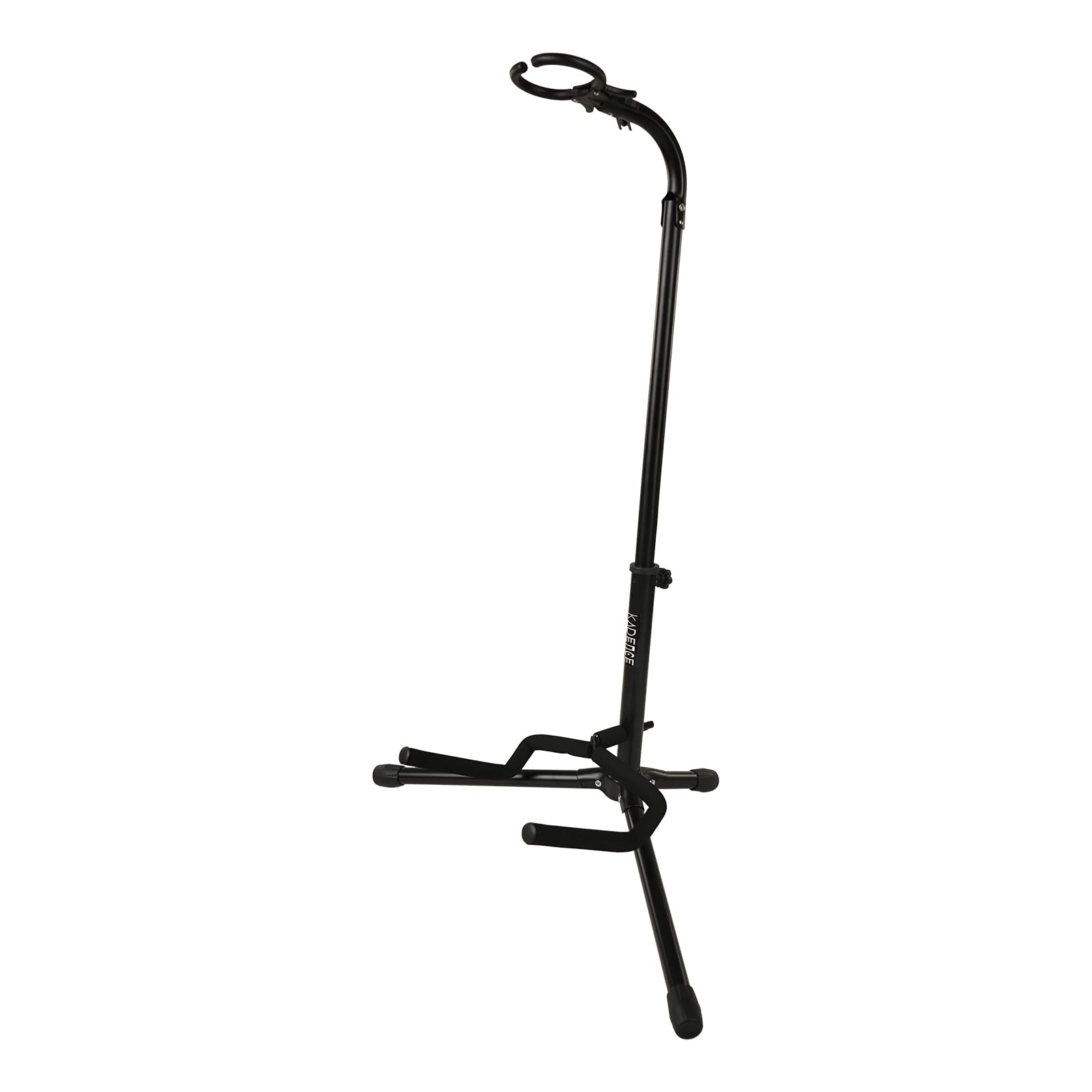 Kadence NK15C Home Series Foldable Guitar Stand | Tripod Base with Neck Support | Foam-Padded Protection | Lightweight & Portable Design | Suitable for Acoustic, Electric & Bass Guitars | Black 4