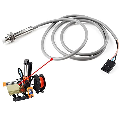 Lysee 3D Printer Parts & Accessories - New for Prusa Mini Auto Leveling Sensor Probe Compatible with Prusa Mini 3D Printer Parts - (Color: White)