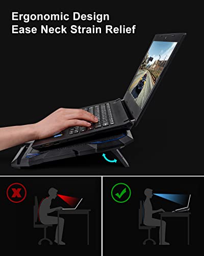 Gaming-Laptop-Cooling-Pad-2022-KEYNICE-Notebook-Cooler-with-6-LED-Quiet-Fan-for-12-17-Inch-Laptops-2-USB-Ports-5-Wind-Speeds-USB-Powered-Laptop-Cooler-Laptop-Fan-Stand-with-LCD-Screen