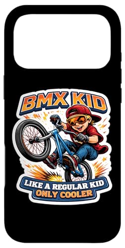 BMX Kid Like A Regular Kid Only Cooler ��������t���[�X�^�C���o�C�N �X�}�z�P�[�X iPhone 17 Pro Max �p