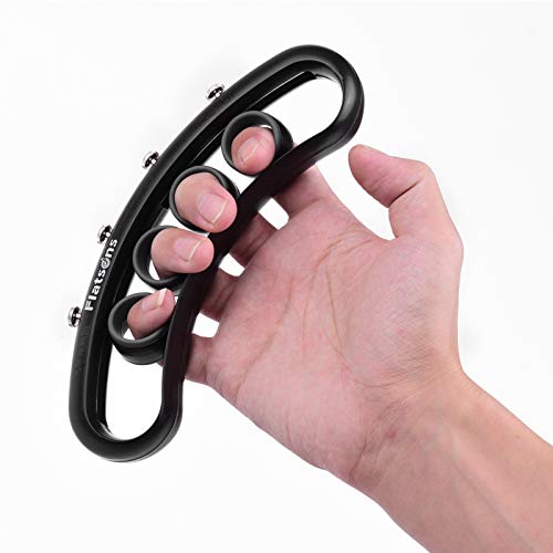 CAMOLA Guitar Finger Expansion, Adjustable Finger Sleeve Finger Force Span Practing Trainer TooL Training Bands for Guitar Bass Ukulele Piano Finger Speed System