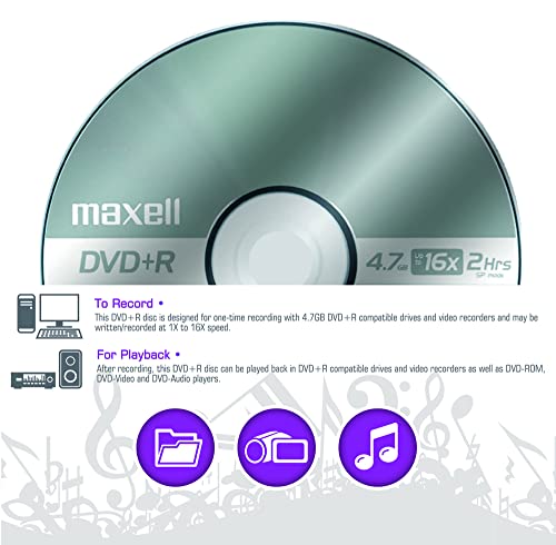 Maxell 639031 Platinum Dvd+R - High Capacity Write-Once Discs thumb #3