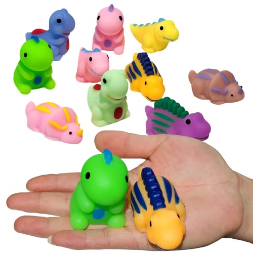 Aiyouwei 10 pezzi Jumbo Dinosauri Mochi Squishy
