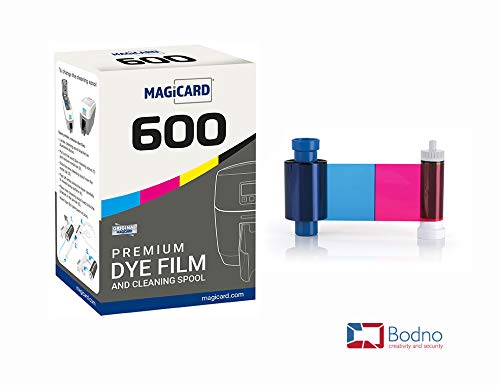 Bodno 2 x Magicard 600 Printer MB300YMCKO Color Ribbon - YMCKO - 300 Prints Software Demo Card