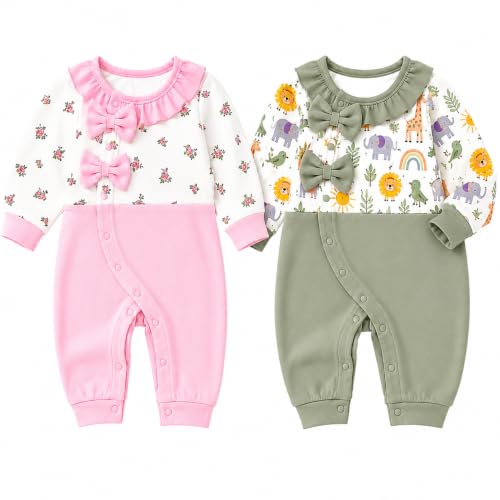 Image of EIO 100% Cotton Rompers Sleepsuits Jumpsuit Night Suits for Infants Newborn Baby Boys & Girls