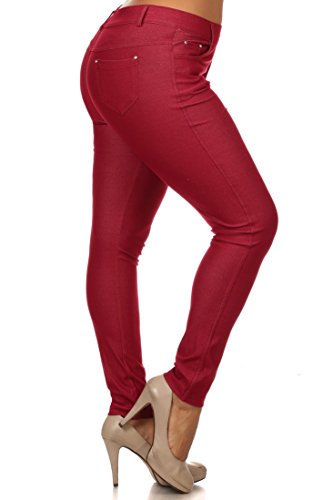 Iconoflash Men's Stretch - Jeans for Curvy Women - Image 2