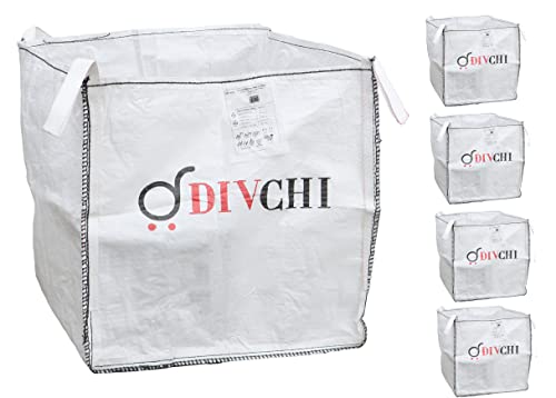 DIVCHI 5 Stück Big Bag 1 Tonne