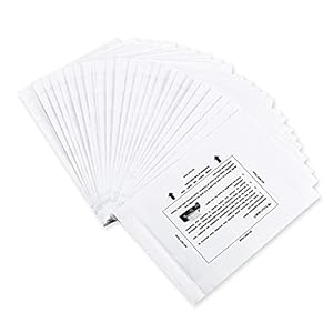 Bonsaii Paper Shredder Sharpening & Lubricant Sheets,24-Pack