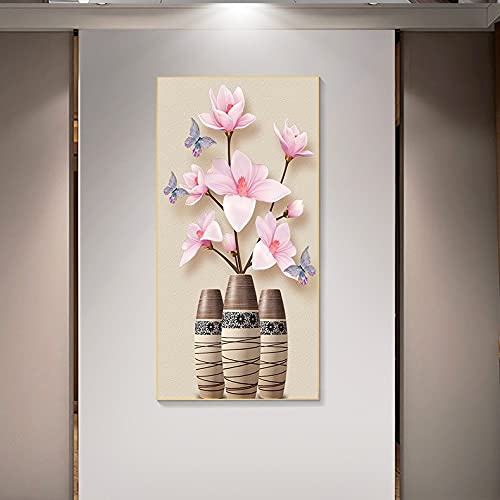 Kits Full Drill Fleur de magnolia rose, le cadeau créatif idéal pour passionnés
