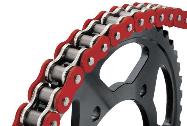 ATV&UTV Replace Parts & Accessories for BikeMaster 525 BMXR X-Ring Chain 150 Links Red Mod-BBM45-FV24377