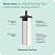 British Berkefeld Doulton British Berkefeld W9361132 2.25 Gallon Countertop Water Filter System Uses 2X Ultra Fluoride Ceramic Filters