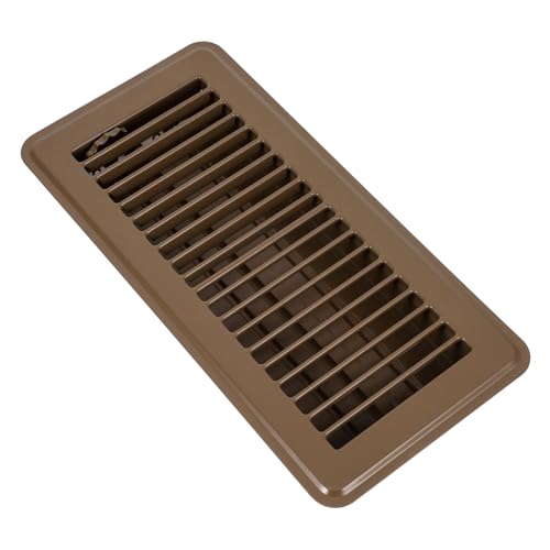 SOPOTUTU 重厚鉄製フロアベントカバー 通気性向上 空気循環促進 エアコン床通気口交換用 設計 小物落下防止 簡単取付け可能