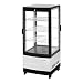 TurboAir CRT-77-2R-N Countertop Diamond Glass Merchandiser, Pass Through, 3 cu.ft.