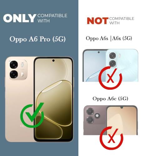 Image of Jkobi Silicone Back Cover Case for Oppo A6 Pro (Clear Shockproof Case with Camera Protection | Soft and Flexible | Transparent)