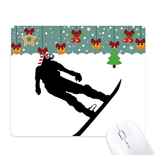 Tapis de souris de jeu de ski, le tapis de Noël idéal