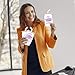 Tumbler Cup Cards, Cup Care Instructions Cards, Glass Cup Care Cards, Instruction Insert for Small Business, Customer Directions Cards, Small Online Shop Package Insert, 50 Pack (CupCare-Purple)