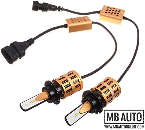 MB Auto Morimoto 2Stroke 2.0 D2S, D2R, or D2H Only LED 5700K 2440 Lumens per Bulb Head Light Fog Light Bulbs 2PC Pair