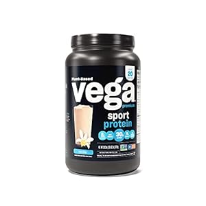 Vega Sport Premium Vegan Protein Powder Vanilla (20 Servings) 30g Protein, 5g BCAAs, Low Carb, Keto, Dairy/Gluten Free, Non GMO, Pea Protein for Ladies & Males, 1.8 lbs (Packaging Might Fluctuate)