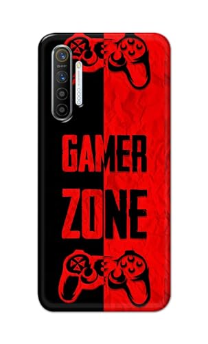 Image of Printed Hard Back Cover Case for Realme XT | Realme X2 | Oppo K5 Back Cover (Gamer Zone) -1111