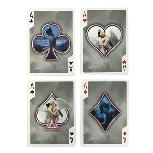 Naipes de póker Cupid and Psyche - set de 2 barajas miniatura 2