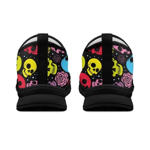 Image of Womens Slip On Walking Shoes Non Slip Loafer Breathable Holiday Travel Shoe Lightweight Casual Low Top Sneakers SizeUS 5.5-11.5