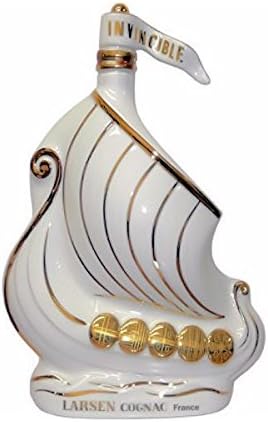 未開栓】LARSEN ラーセン バイキングシップ 白陶器ボトル ホワイト