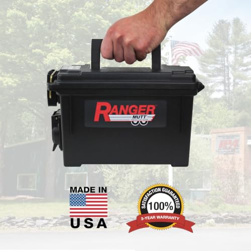 Image of Innovative Products of America Light Ranger MUTT: USA Made Universal Portable & Water-Resistant Trailer Light Tester for 7-Way Spade (J2863) with Adapter (Compatible with Milwaukee 18V Batteries)