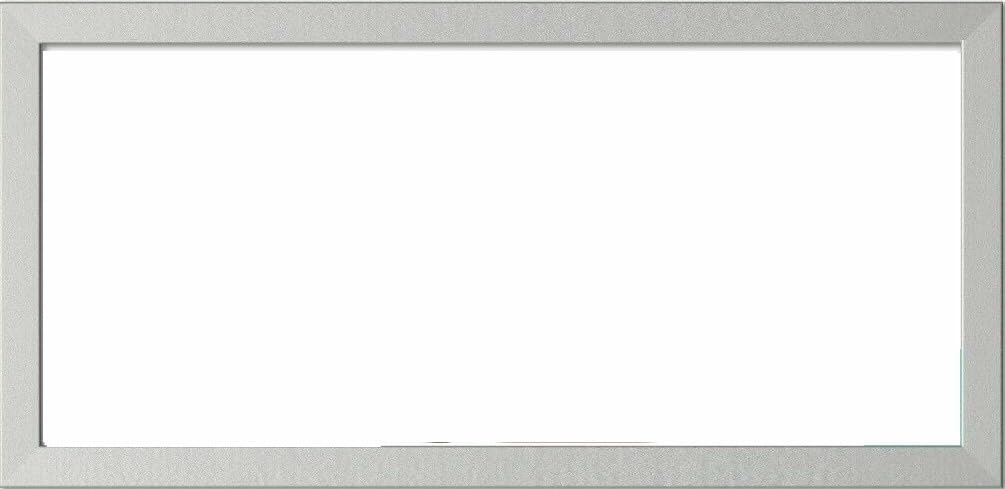 Panoramic Sizes Picture Frames Photo Frames Black White Oak Silver (Silver, 36" X 12")